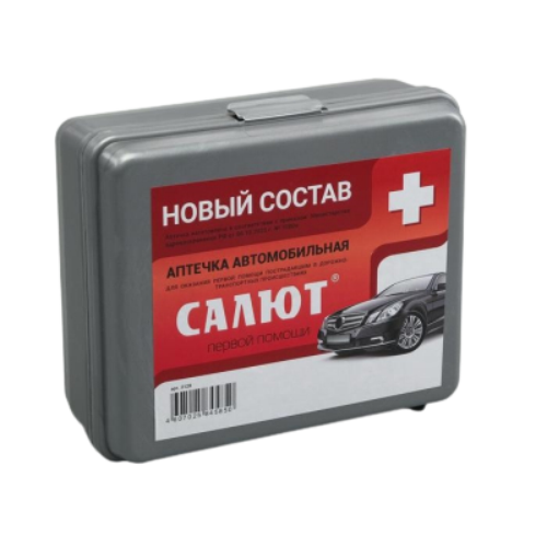 Аптечка автомобильная "Салют" мини (новый состав)